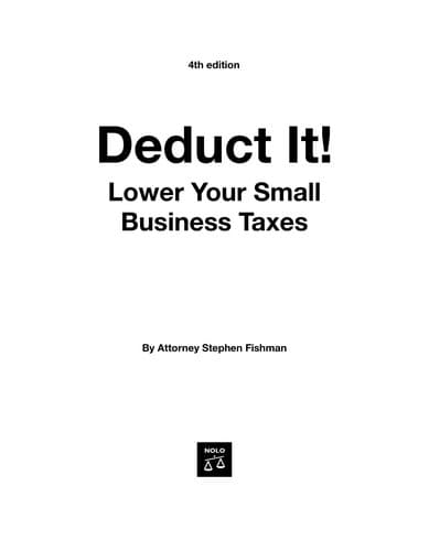 Tapa de Deduct It!