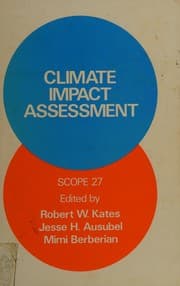 Tapa de Climate impact assessment