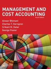 Tapa de Management and cost accounting