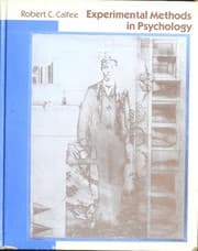 Tapa de Experimental methods in psychology