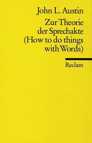 Tapa de How to do things with words