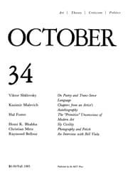 Tapa de October 34
