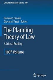 Tapa de The Planning Theory of Law