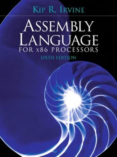 Tapa de Assembly language for x86 processors