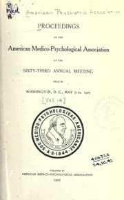 Tapa de Proceedings of the annual meeting