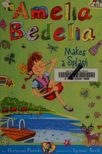 Tapa de Amelia Bedelia makes a splash