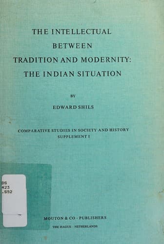 Tapa de The intellectual between tradition and modernity