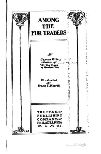 Tapa de Among the fur traders