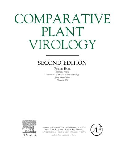 Tapa de Comparative plant virology
