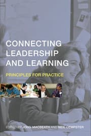 Tapa de Connecting leadership and learning
