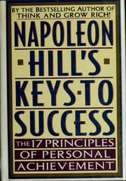 Tapa de Napoleon Hill's keys to success