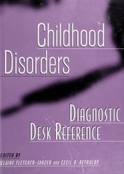 Tapa de Childhood disorders diagnostic desk reference