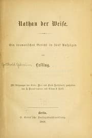 Tapa de Nathan der Weise