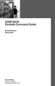 Tapa de CCNP ISCW portable command guide